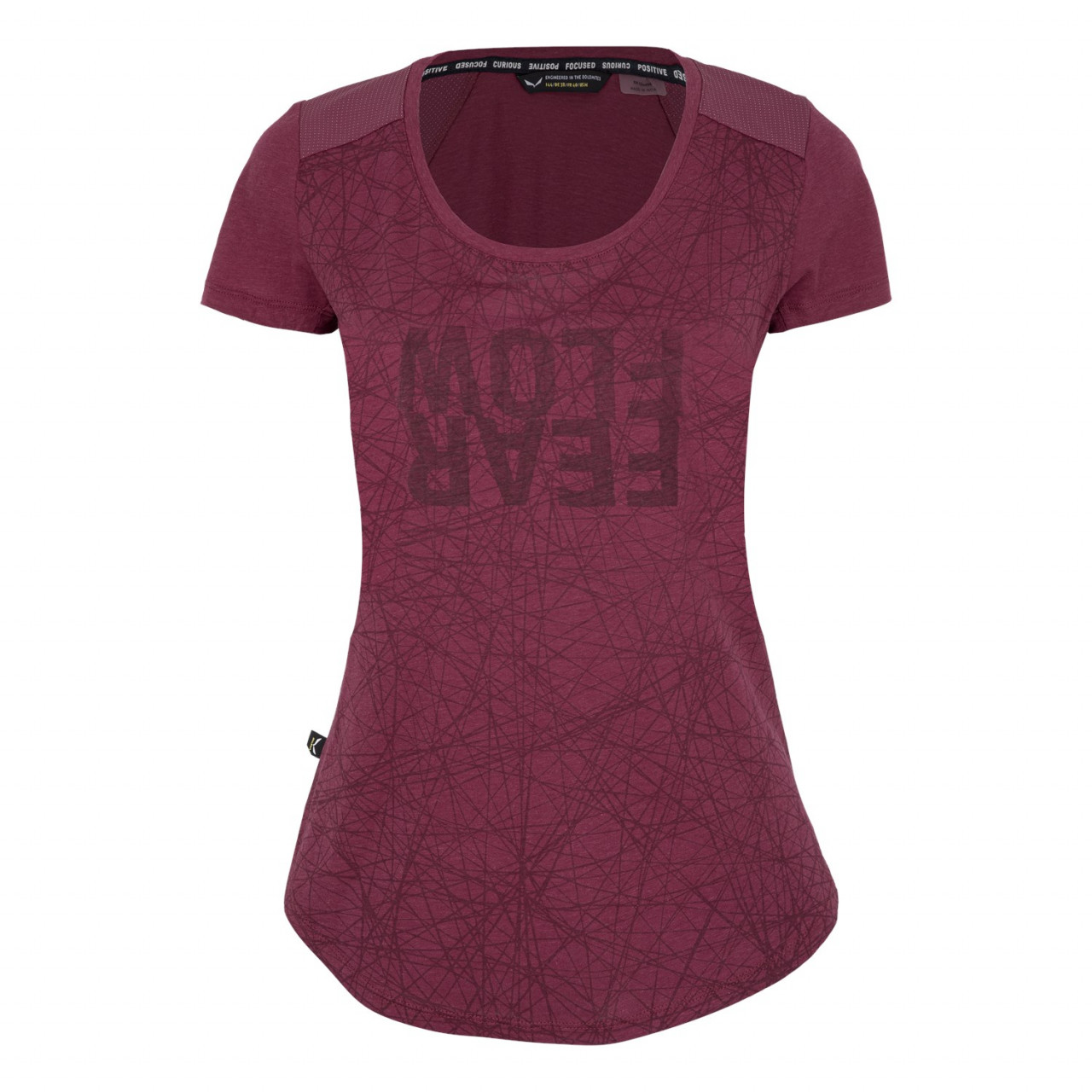 Camisetas Salewa Alpine Hemp Print Mujer Morados/Rojos Mexico (NS7250934)